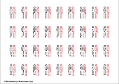 2 individus, même orientation