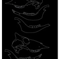 Crâne et mandibule (2770 visites) Marie-Cécile Soulier, pour ArchéoZoo.org, 2024. Source : Pales, Léon & Lambert, Charles (1971). A... Crâne et mandibule